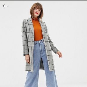 New Look Grid Print Jacket
